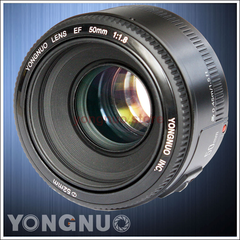 Yn50mm Lente Yongnuo 50mm F/1.8 Para Canon