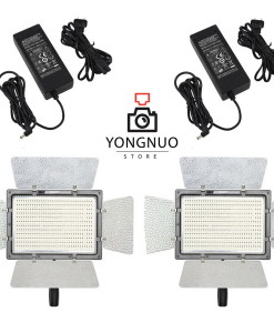 2x Yongnuo YN900 5500K LED lights + 2x AC Adapters video lighting kit