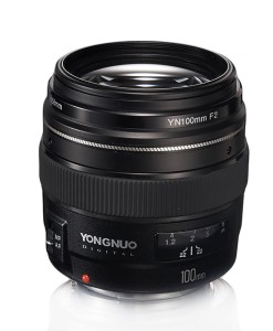 Yongnuo 100mm f2 lens for canon